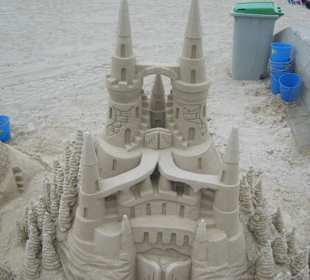 Sandburg am Ballermann