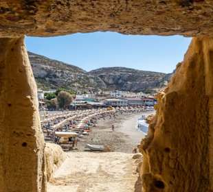 Blick zum Strand
