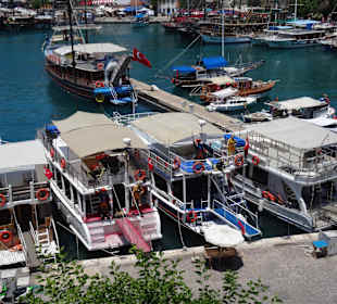 Im Hafen von Antalya
