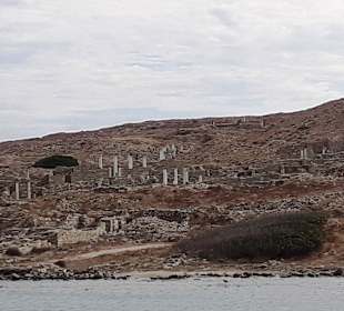 Archäologisches Anlage von Delos