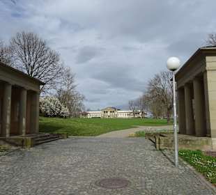 Schlossgarten Übergang zum Rosensteinpark