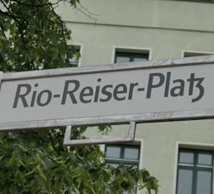 Der Rio-Reiser-Platz in Berlin-Kreuzberg