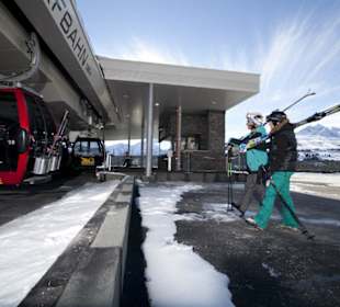 Neue Talstation im Schigebiet