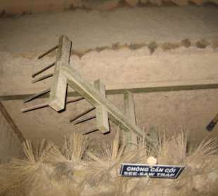 Eine Fallenart in Cu Chi.