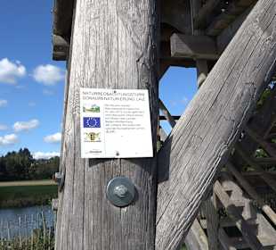 Schaukelweg an der Donau