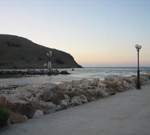 Promenade in der Nähe des Hotels
