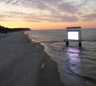 Abend am Strand von Heringsdorf