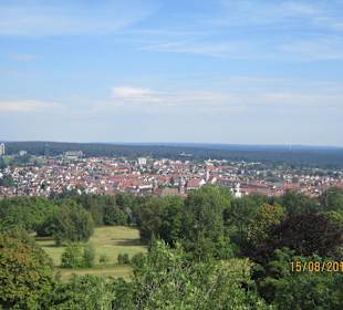 Freudenstadt Ausblick vom Friedrichsturm
