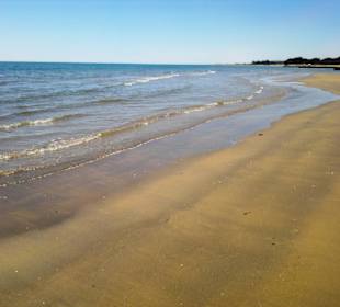 Strand in Bibione Juni 2012