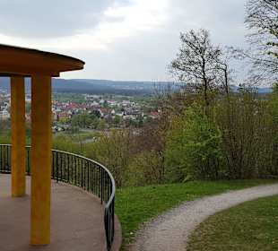Blick vom Pavillon