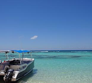 Saona - glasklares Wasser