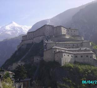 Vista del forte dalla base