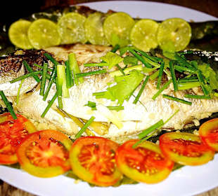 Local fish @ Sing's Beach Bar