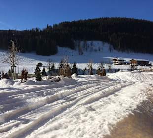 Aussicht beim Wandern in der Nähe des Hotels