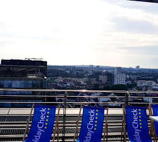 Ausblick zur Terrasse