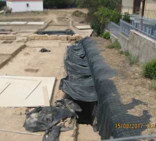 Ausgrabungen, bzw. Baustelle