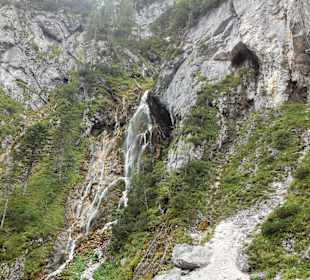 Rückweg Silberkarhütte über Silberklamm