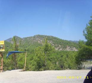Fahrt mit dem Bus ins Taurusgebirge