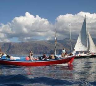 Typisch kanarisches Fischerboot