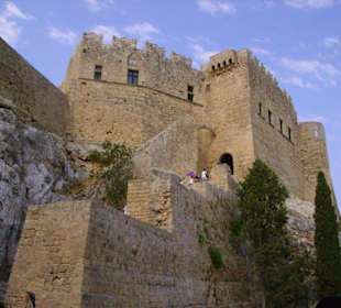 Ansicht an die Akropolis