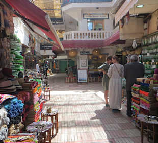 Unterwegs in der Altstadt von Marrakesch