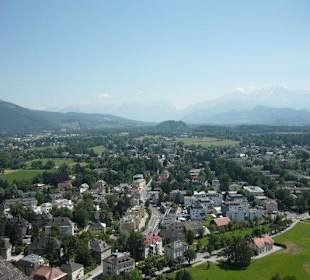 Ausblick Schloss Salzburg 