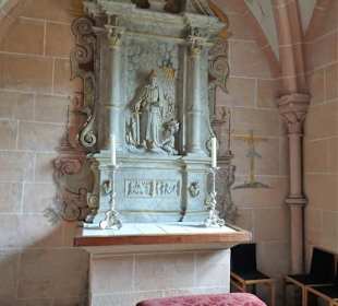 Seitenaltar Abteikirche Kloster Ebrach