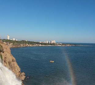 Der Wasserfall in Antalya