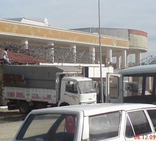 Abriss der alte Ladenstr. Kumköy