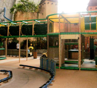 Der Kletterbereich für Kinder