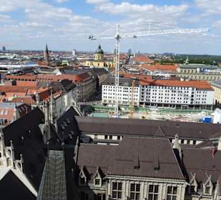 Aussicht vom Rathausturm 