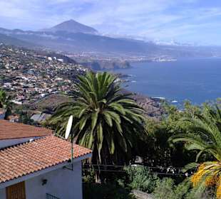 Blick von El Sauzal über das Orotava-Tal