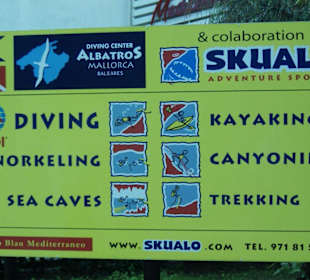 Veranstaltungsschild