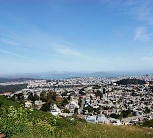 Aussicht von den Twin Peaks