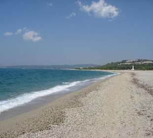 Plaża w Possidi 