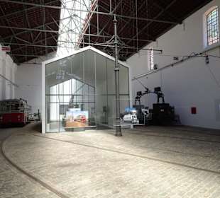 Ausstellungshalle des Straßenbahnmuseums