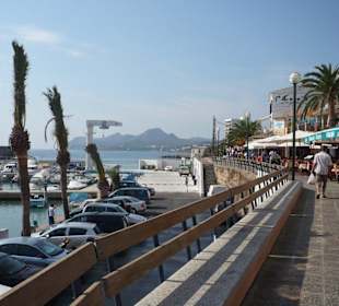 Hafen und Promenade von Cala Ratjada