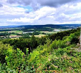 Herrlicher Ausblick von der Burg