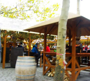 Viele Bierstände