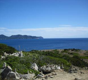 Aussicht vom N'Amer Castle