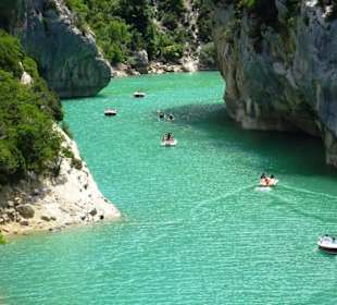 Einfahrt in den Canyon du Verdon