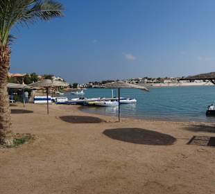 Einer von vielen Stränden von El Gouna