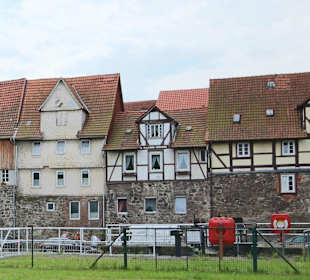 Stadtansicht vor der Fulda