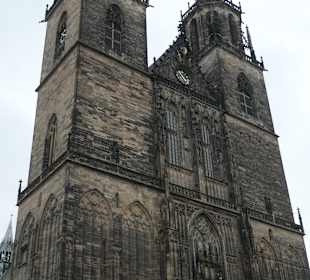 Blick zum Dom von Magdeburg