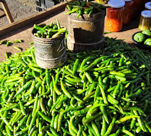 Rundgang über den Wochenmarkt von Saint-Paul
