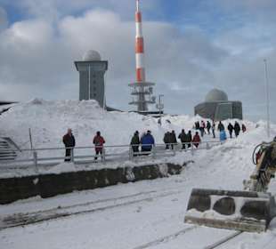 Der Brocken - Gipfel