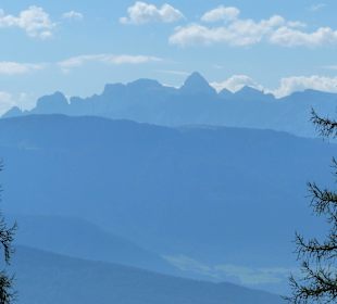 Die Dolomiten im Blick