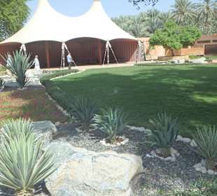 Replika eines Beduinenzeltes