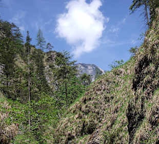 Wanderung durch die Klamm