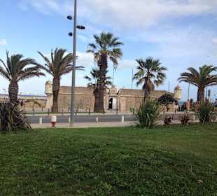 Blick auf die kleine Festung